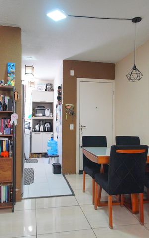 Apartamento à venda com 43m², 2 quartos e 1 vagaSala