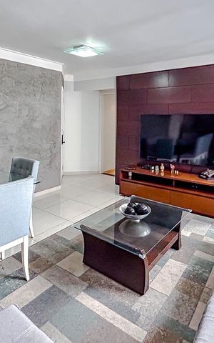 Apartamento à venda com 100m², 3 quartos e 2 vagasSala