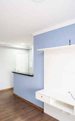 Apartamento à venda com 65m², 2 quartos e 1 vagaSala