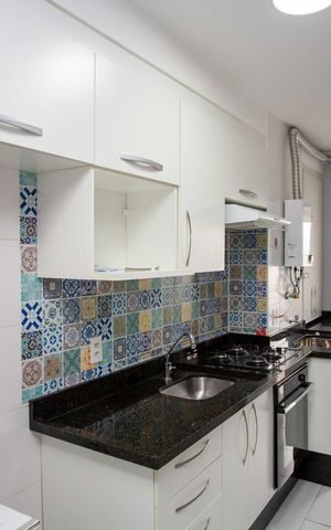 Apartamento à venda com 65m², 2 quartos e 1 vagaCozinha