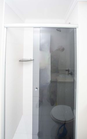 Apartamento à venda com 65m², 2 quartos e 1 vagaBanheiro Social