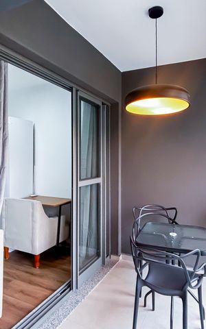Studio à venda com 31m², 1 quarto e sem vaga Studio à venda com 31m², 1 quarto e sem vagaVaranda