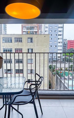 Studio à venda com 31m², 1 quarto e sem vaga Studio à venda com 31m², 1 quarto e sem vagaVaranda