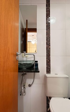 Apartamento à venda com 150m², 3 quartos e 2 vagas Apartamento à venda com 150m², 3 quartos e 2 vagasBanheiro da Suíte