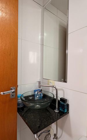 Apartamento à venda com 150m², 3 quartos e 2 vagas Apartamento à venda com 150m², 3 quartos e 2 vagasBanheiro da Suíte