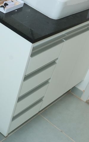 Apartamento para alugar com 85m², 2 quartos e 1 vagaBanheiro da Suíte 1