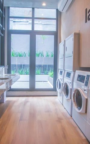 Studio para alugar com 29m², 1 quarto e sem vaga Studio para alugar com 29m², 1 quarto e sem vagaLavanderia