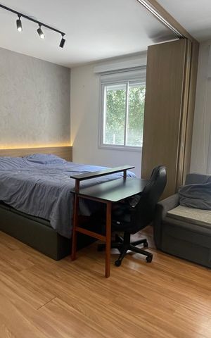 Apartamento à venda com 24m², 1 quarto e sem vaga