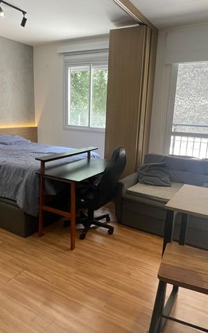 Apartamento à venda com 24m², 1 quarto e sem vaga