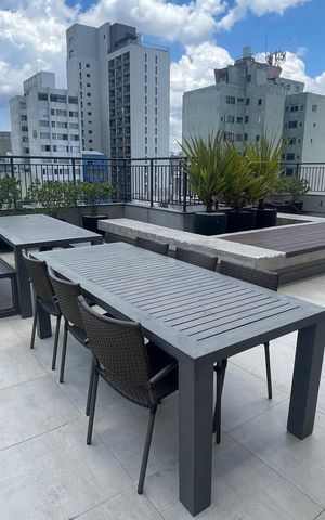 Apartamento à venda com 24m², 1 quarto e sem vaga