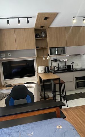 Apartamento à venda com 24m², 1 quarto e sem vaga