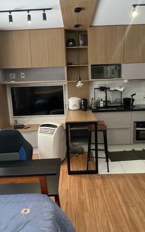 Apartamento à venda com 24m², 1 quarto e sem vaga