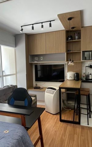 Apartamento à venda com 24m², 1 quarto e sem vaga