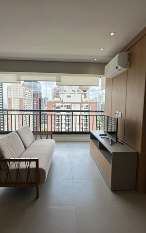 Apartamento para alugar com 41m², 1 quarto e 1 vaga Apartamento para alugar com 41m², 1 quarto e 1 vagaSala