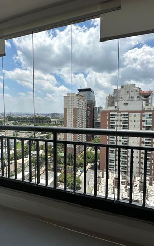 Apartamento para alugar com 41m², 1 quarto e 1 vaga Apartamento para alugar com 41m², 1 quarto e 1 vagaVaranda