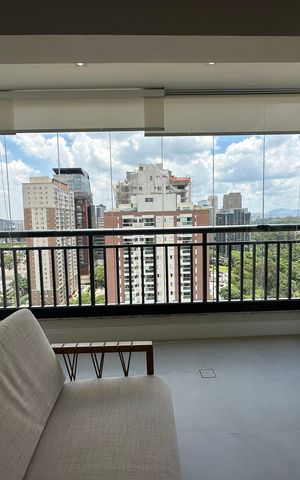 Apartamento para alugar com 41m², 1 quarto e 1 vaga Apartamento para alugar com 41m², 1 quarto e 1 vagaVista da Sala