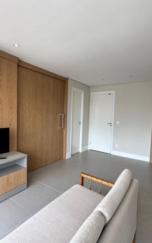 Apartamento para alugar com 41m², 1 quarto e 1 vaga Apartamento para alugar com 41m², 1 quarto e 1 vagaSala
