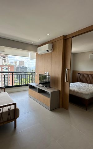 Apartamento para alugar com 41m², 1 quarto e 1 vaga Apartamento para alugar com 41m², 1 quarto e 1 vagaSala