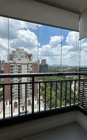 Apartamento para alugar com 41m², 1 quarto e 1 vaga Apartamento para alugar com 41m², 1 quarto e 1 vagaVaranda