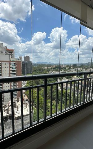 Apartamento para alugar com 41m², 1 quarto e 1 vaga Apartamento para alugar com 41m², 1 quarto e 1 vagaVaranda