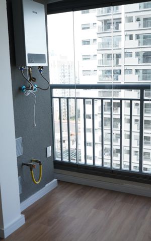 Apartamento para alugar com 30m², 1 quarto e sem vagaSacada