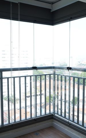 Apartamento para alugar com 30m², 1 quarto e sem vagaSacada