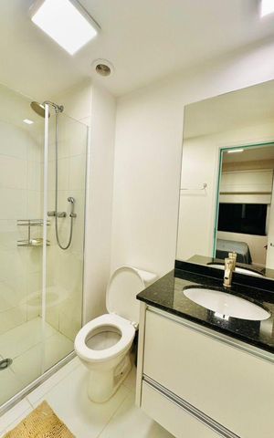 Studio à venda com 25m², 1 quarto e sem vaga Studio à venda com 25m², 1 quarto e sem vagaBanheiro