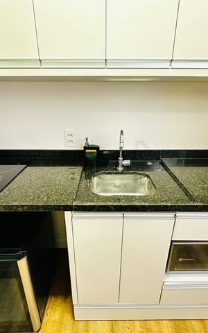 Studio à venda com 25m², 1 quarto e sem vaga Studio à venda com 25m², 1 quarto e sem vagaCozinha