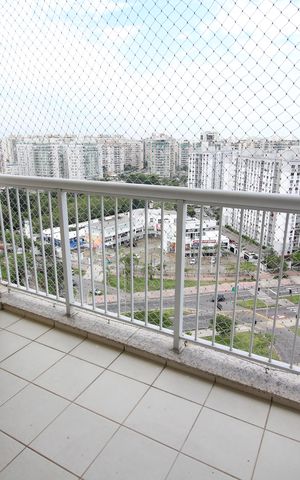 Apartamento para alugar com 60m², 3 quartos e 1 vagaVaranda