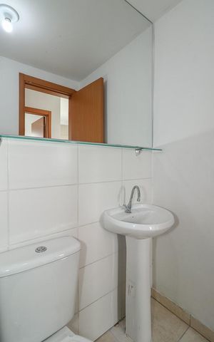 Apartamento para alugar com 44m², 2 quartos e 1 vagaBanheiro