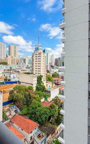 Studio à venda com 21m², 1 quarto e sem vagaSacada