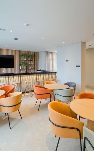 Studio à venda com 21m², 1 quarto e sem vagaSalão de Festas