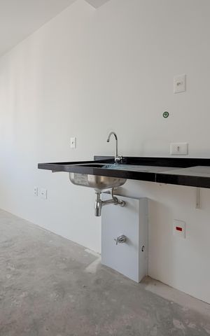 Studio à venda com 21m², 1 quarto e sem vagaCozinha