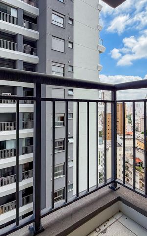 Studio à venda com 21m², 1 quarto e sem vagaSacada