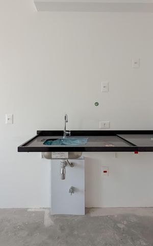 Studio à venda com 21m², 1 quarto e sem vagaCozinha