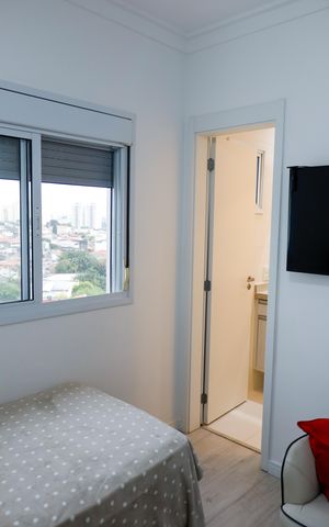 Apartamento à venda com 109m², 4 quartos e 2 vagas Apartamento à venda com 109m², 4 quartos e 2 vagasQuarto 3 - Suíte