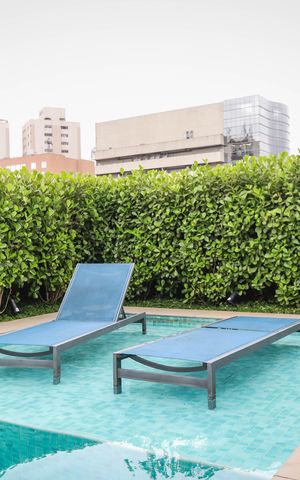 Studio à venda com 40m², 1 quarto e 1 vaga Studio à venda com 40m², 1 quarto e 1 vagaÁrea comum - Piscina
