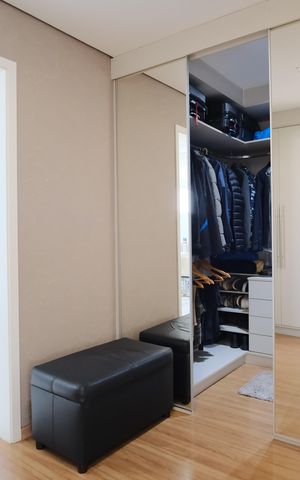 Apartamento à venda com 224m², 4 quartos e 4 vagasCloset da Suíte 3
