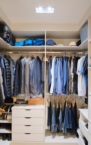 Apartamento à venda com 224m², 4 quartos e 4 vagasCloset da Suíte 3