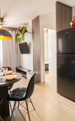 Apartamento à venda com 34m², 2 quartos e sem vaga Apartamento à venda com 34m², 2 quartos e sem vagaSala/Cozinha