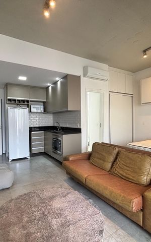 Studio para alugar com 45m², 1 quarto e 1 vaga Studio para alugar com 45m², 1 quarto e 1 vagaStudio