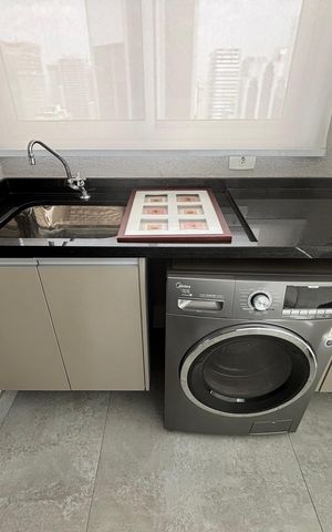 Studio para alugar com 45m², 1 quarto e 1 vaga Studio para alugar com 45m², 1 quarto e 1 vagaVaranda