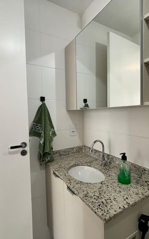 Apartamento à venda com 42m², 2 quartos e sem vaga Apartamento à venda com 42m², 2 quartos e sem vagaBanheiro