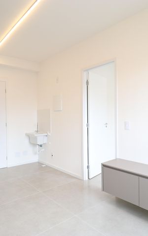 Apartamento à venda com 24m², 1 quarto e sem vagaSala/Cozinha/Área de serviço