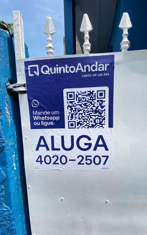 Casa para alugar com 40m², 1 quarto e sem vaga Casa para alugar com 40m², 1 quarto e sem vagaPlaca