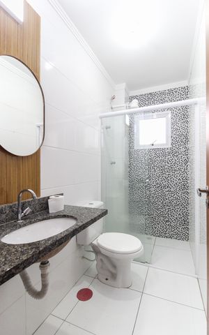 Apartamento à venda com 35m², 1 quarto e sem vaga Apartamento à venda com 35m², 1 quarto e sem vagaBanheiro