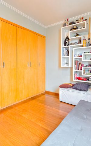 Apartamento à venda com 78m², 3 quartos e 2 vagasQuarto 2