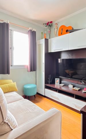 Apartamento à venda com 78m², 3 quartos e 2 vagasQuarto 1