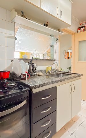 Apartamento à venda com 78m², 3 quartos e 2 vagasCozinha