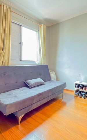 Apartamento à venda com 78m², 3 quartos e 2 vagasQuarto 2